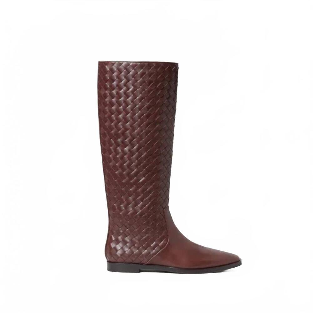 NEW LOEFFLER RANDALL women's tilly riding boot in brown
